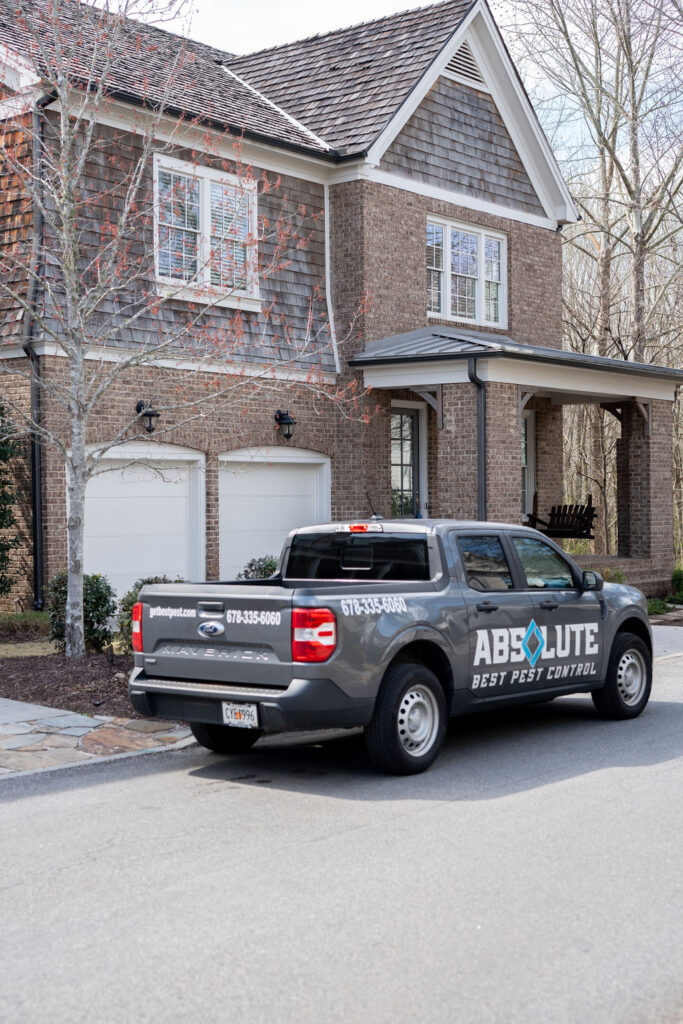 Best pest truck outside of home
